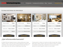 Tablet Screenshot of madrid-reformasintegrales.com